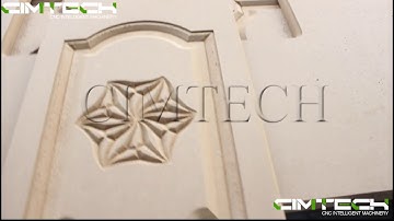 3D wood carving machines by ATC CNC Router, 9KW HSD spindle cnc machining center