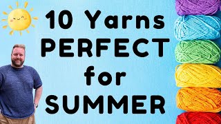 10 Summer Yarns You’ll LOVE! ☀️🧶 What Makes a Yarn Summer Friendly? Let’s Find Out 😎 knit & crochet