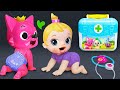 62 Minutes Satisfying with Unboxing Pinkfong Ambulance Toys, Doctor First Aid Toys ASMR |Playset Toy
