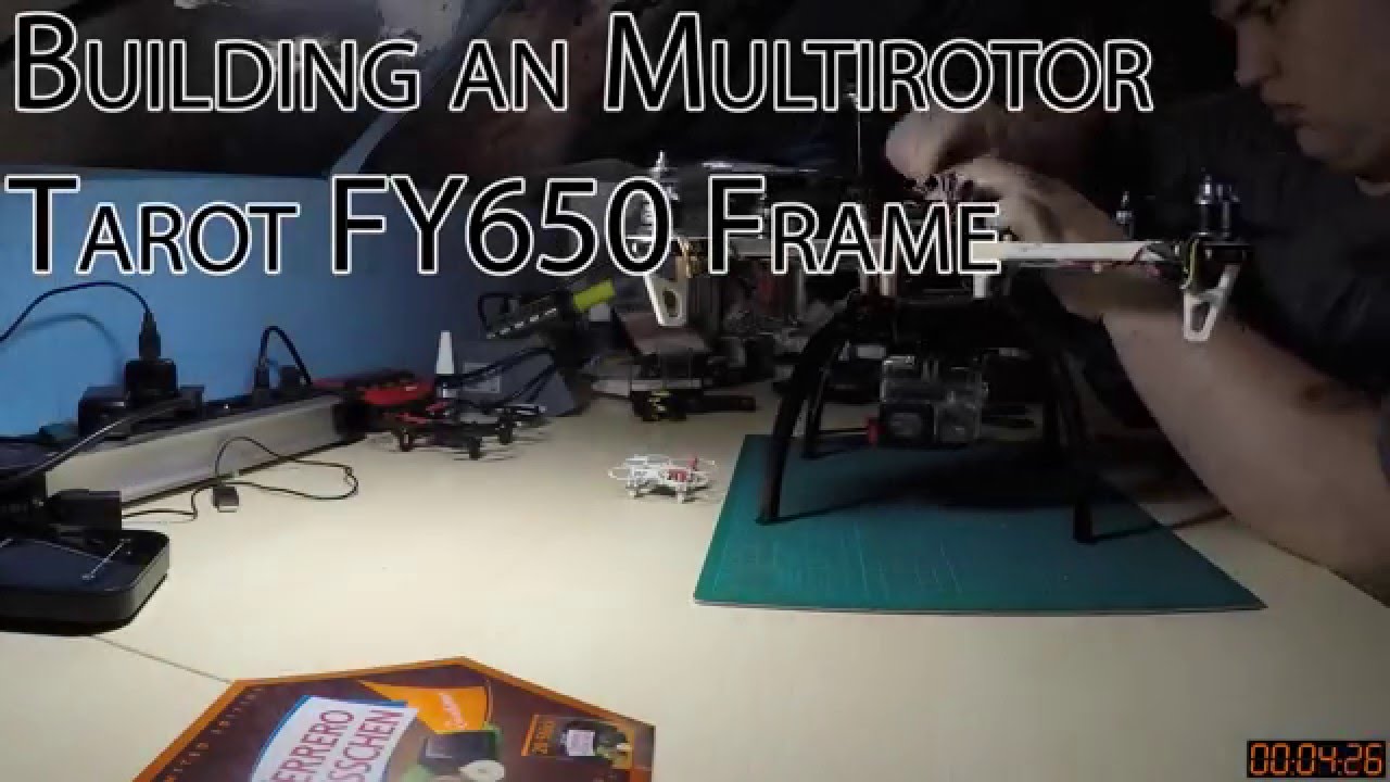 Timelapse: 14 hour build of an Multirotor (Quadcopter, Drone)