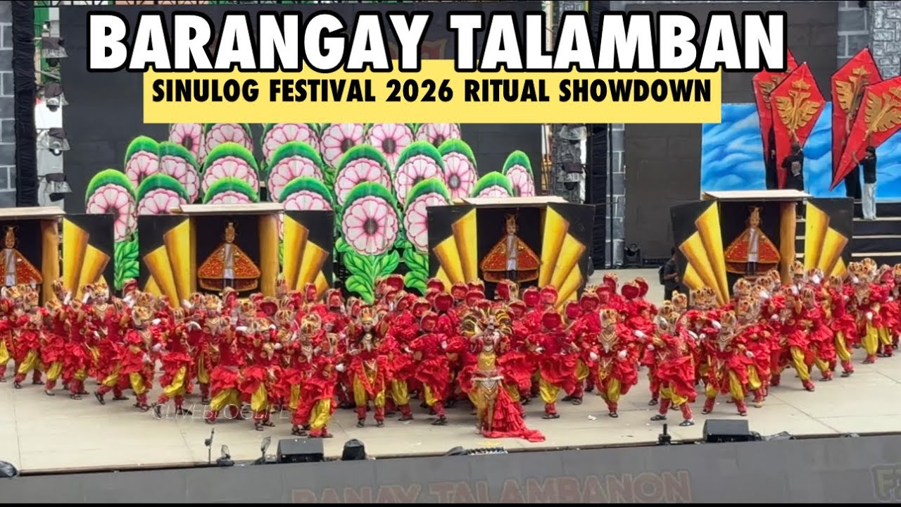 Barangay Talamban Sinulog  2026 Ritual Showdown 