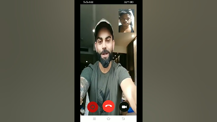 video call with Virat Kohli 😳 #myfirstvlog