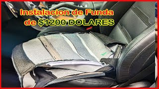 Como Instalar Funda de Asiento de $1200 Dollares FACIL