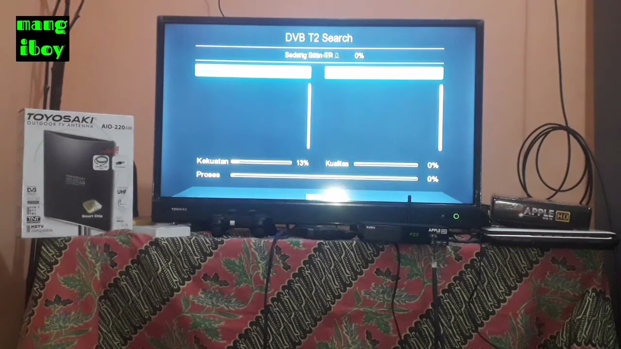 Review jujur Antena tv digital merk toyosaki aio 220