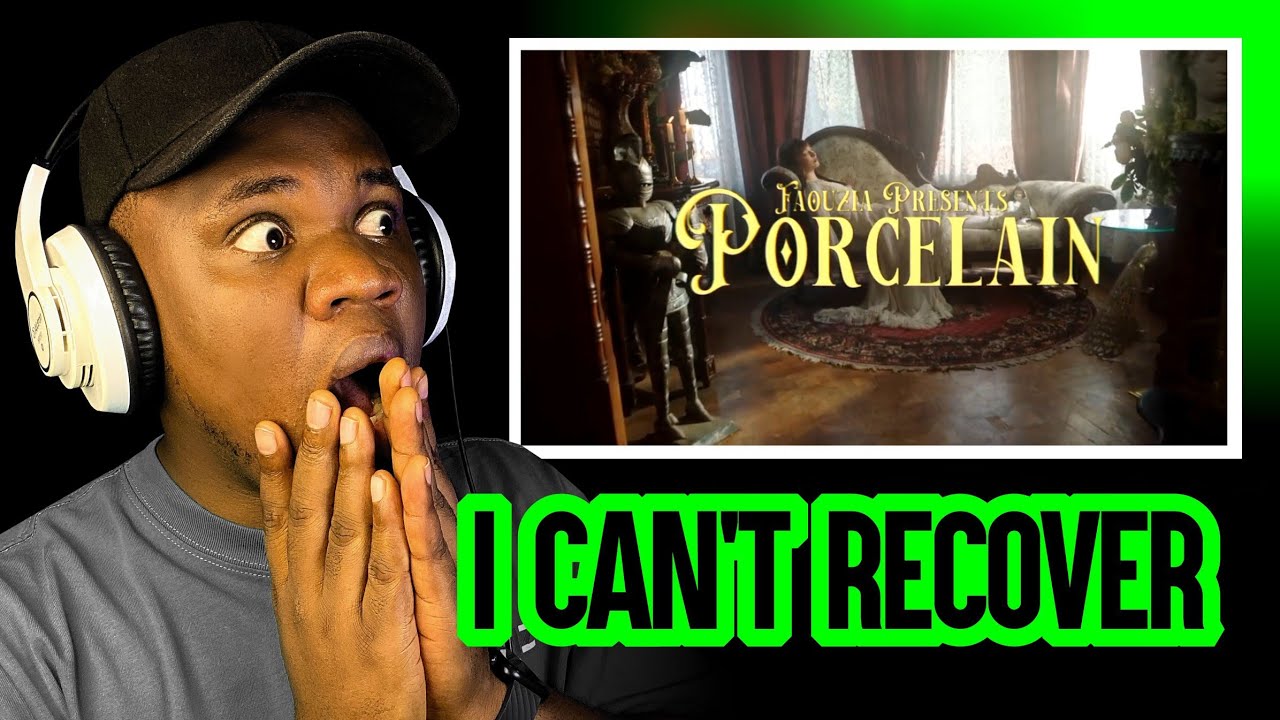 Oh My World🔥  FIRST TIME HEARING PORCELAIN - FAOUZIA. #reaction #music #new 