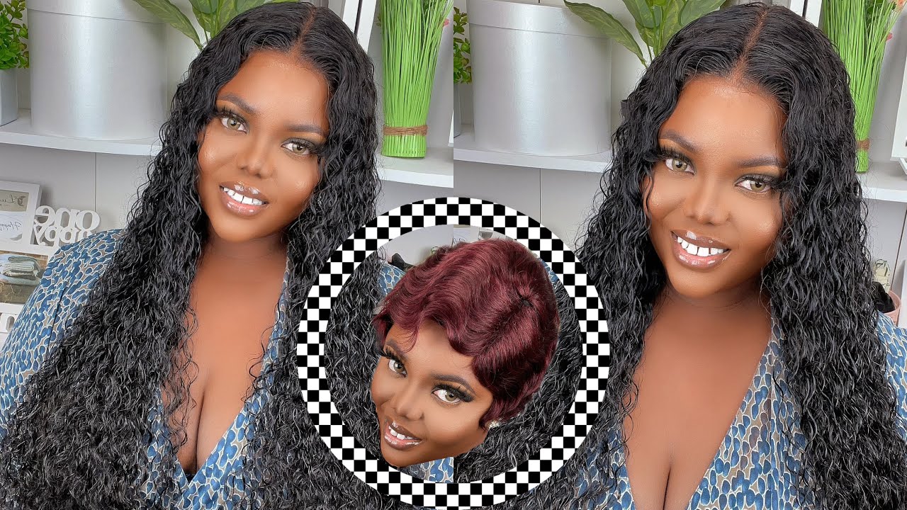 *MUST HAVE* Affordable Curly Lace Frontal Wig Install + 1 FREE HAIR | Ft. www.humanhair.com