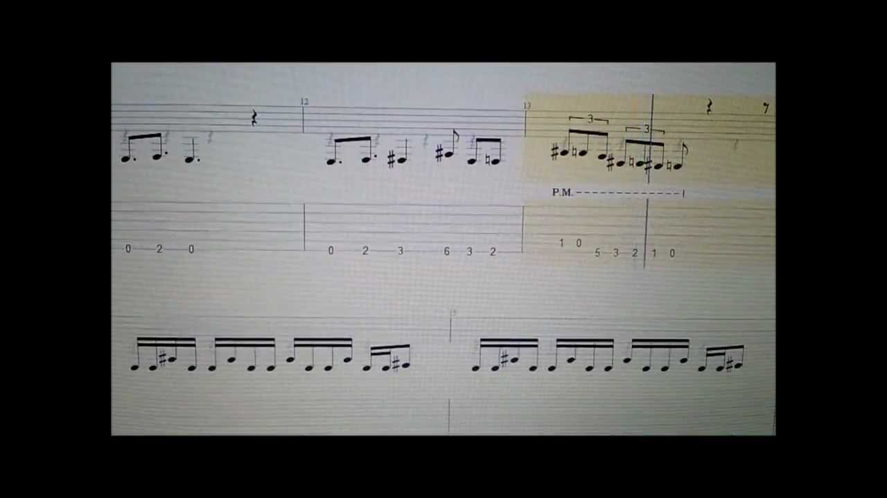毒盛る譜面 下手ギターver 譜面 Tab譜 R指定 Youtube