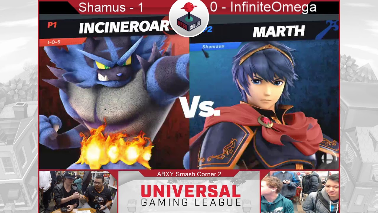 Smash Corner! #2 Hosted by ABXY Games - Set 2 - InfiniteOmega vs Shamus