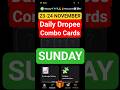 23-24 November Dropee Daily Combo Cards | Dropee daily combo code  | Dropee  combo today
