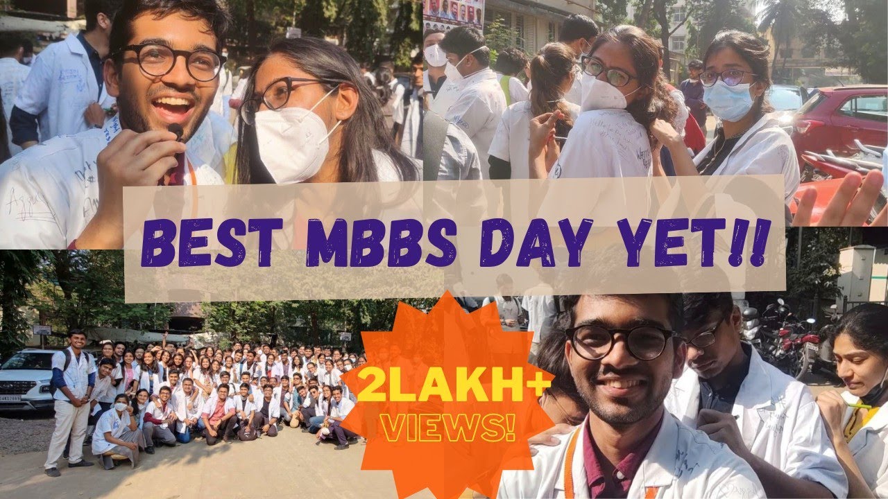 White Coat Signing DayMBBS Final YearLTMMCMumbaiFirst VLOG