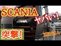 スカニアに突撃!浮世離れした空間まさに天守閣!こんな所に○○??ZENさんとグラ【長距離トラック運転手】