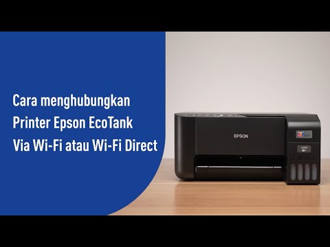 Video: Bagaimanakah cara menukar SSID pada pencetak wayarles Epson saya?