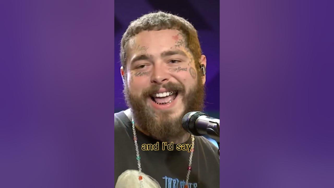 Post Malone on His Songwriting Process