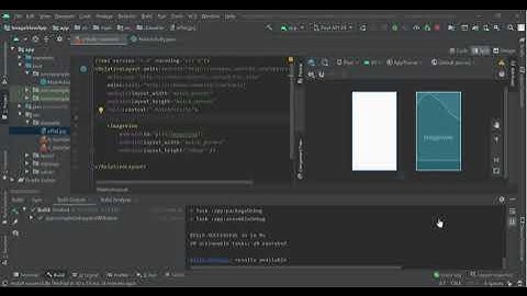 How to add images to Android Studio ,ImageView ANDROID studio ,ANDROID PROGRAMMING COURSE TUTORIAL