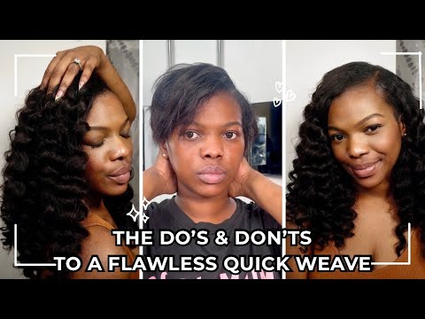 Quick Weave Do’s & Don’ts You NEED to Know! | HD Cap vs. Stocking Cap + VIRAL AShine TikTok Bundles