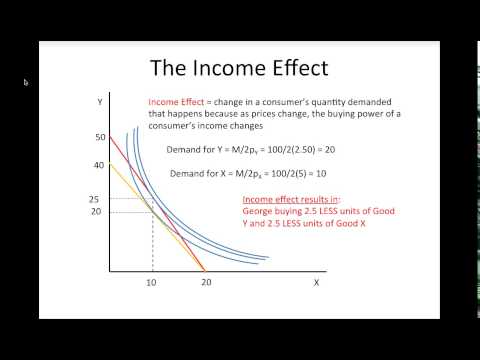 Video: Hvordan viser du indkomst og substitutionseffekt?