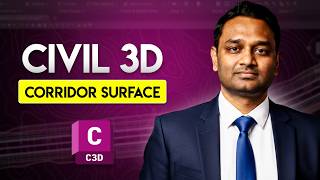 AutoCAD Civil 3D Corridor Surface #09 Part 3 | Step by Step Tutorial | Tamil