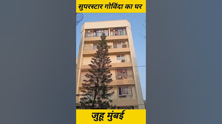 superstar Govinda house in Mumbai #shorts #sorts #youtubeshorts #ytshorts #govinda #vikasdailyvlogs