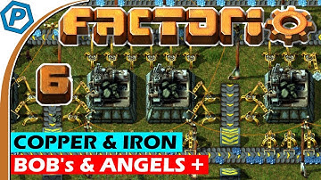 Factorio | Copper & Iron online | Bob