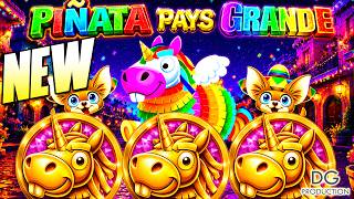 🚨GRANDE🚨OMG NEW PIÑATA PAYS HIT JACKPOT JALAPEÑOS SLOT MACHINE REVEAL 2026 LAS VEGAS CASINO GAME WOW screenshot 2