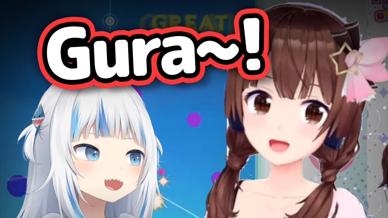 Sora Copying Gura's English Sounds Too Cute【Hololive】