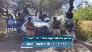 Grupo criminal difunde video en patrulla con las siglas de la Policía Estatal de Guanajuato