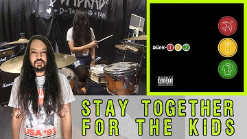 Blink-182 - Stay Together For The Kids - Drum Cover