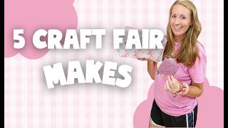 5 QUICK Sewing Projects to Sell | Beginner Friendly Sewing Tutorials | Free Sewing Patterns