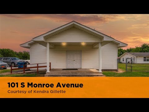 101 S Monroe Avenue, Afton, OK home video tour