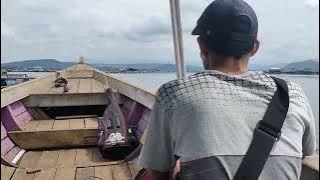 naik perahu di waduk cirata jangari cianjur