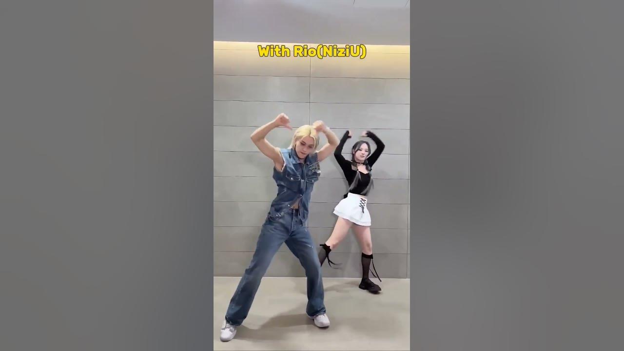 Stray Kids Dancing With Other Idols#straykids #challenge #idols #itzy#midzy #lalala
