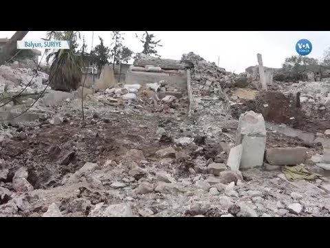 Suriye’de Hava Saldırısından Geriye Kalanlar