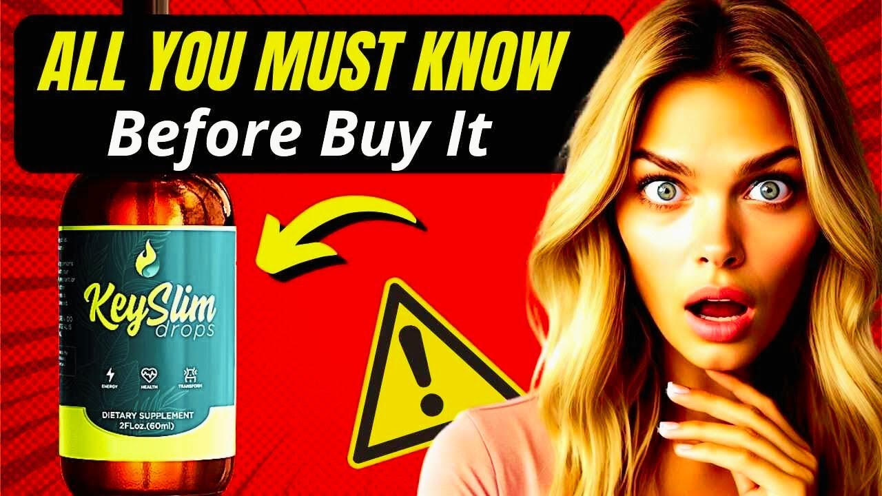 💧 Is KeySlim Drops Worth It? 🤔🔥 Discover the TRUTH Before You Buy! 🚫💥keyslim weight loss drops