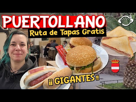 TAPAS GRATIS en PUERTOLLANO 🍺🍔🥪🌭 Ruta de TAPAS GIGANTES y GRATIS en Puertollano ¡INCREÍBLE! 🤤🍺🍔