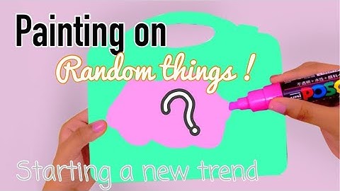 Painting on random things # 1