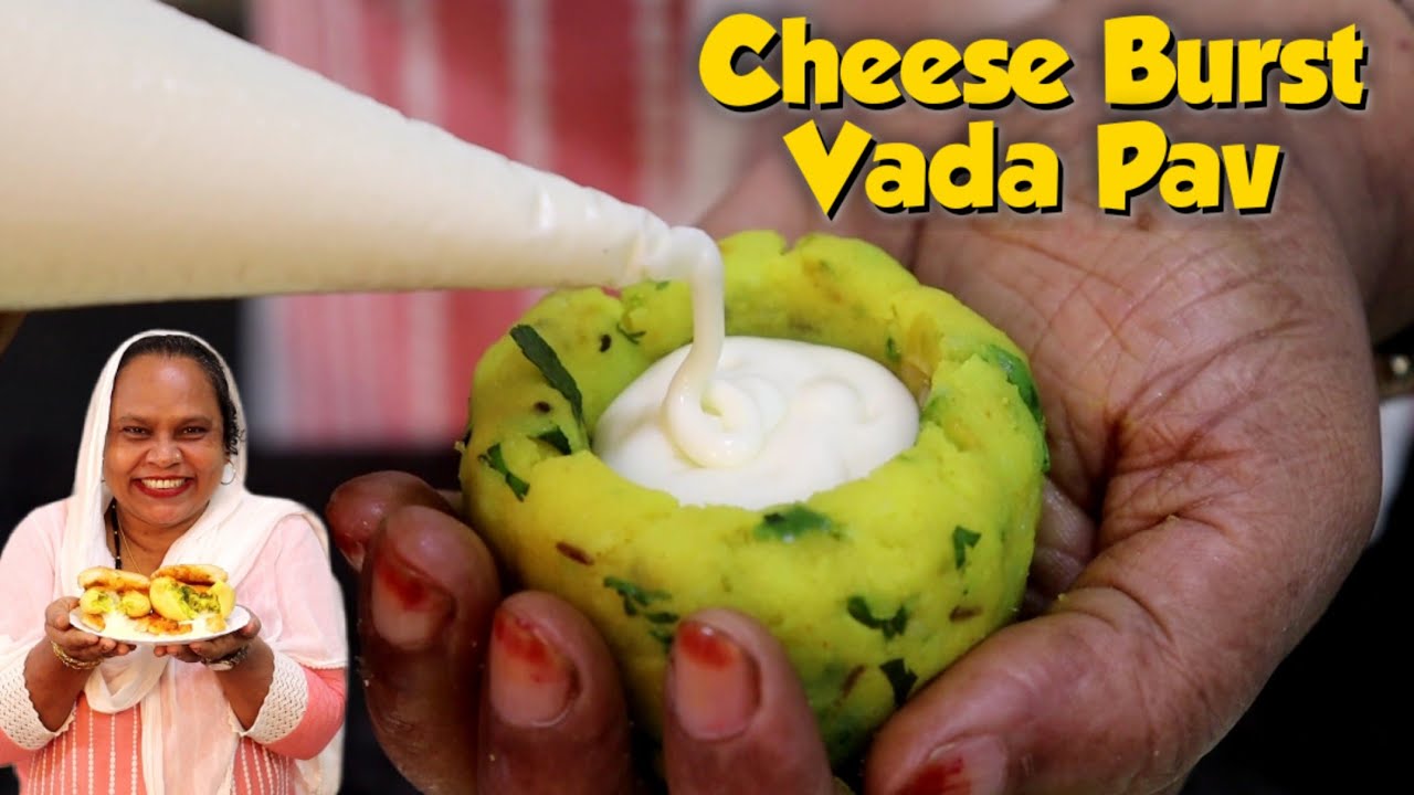 Cheese Burst Vada Pav Mumbai Ka Famous Vada Pav Vada Pav Recipe