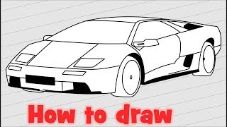 lamborghini draw diablo
