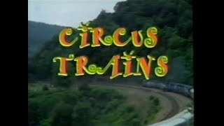 Vhs Capture History Channel - Circus Trains