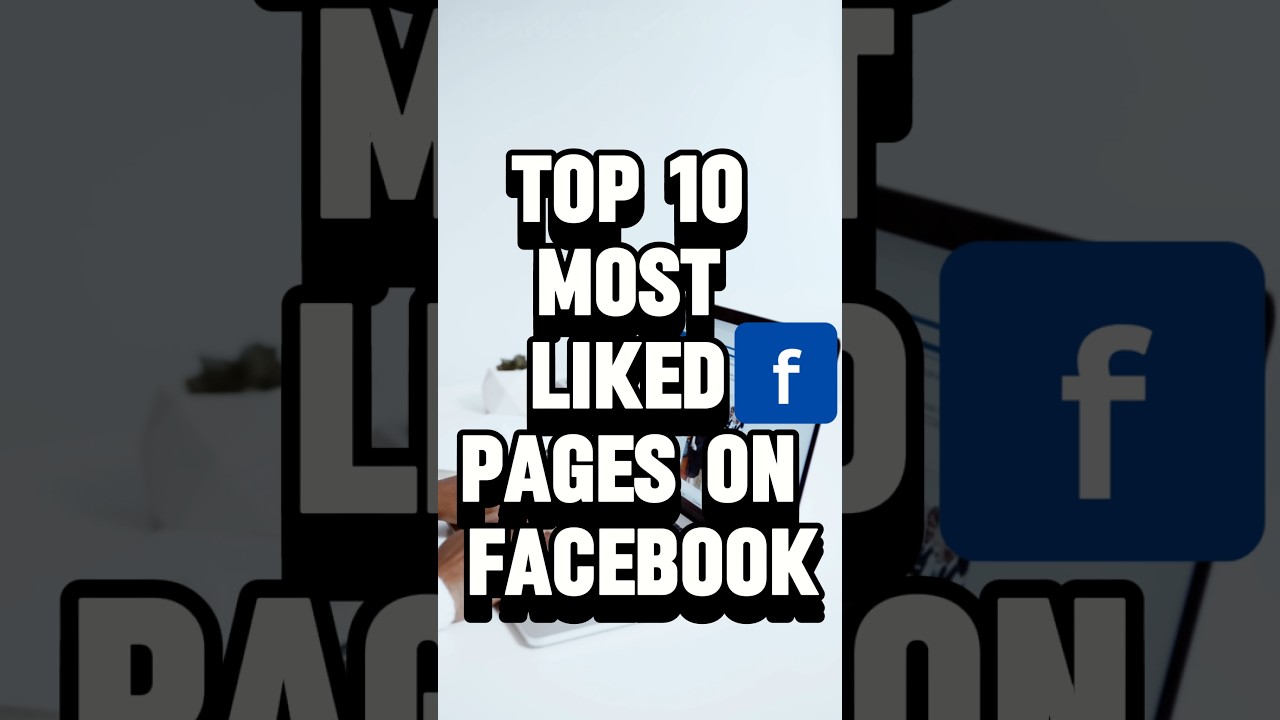Top 10 most liked pages on facebook.🤯 