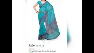 Flipkart offer....Sarees @ range of 100 - 300 screenshot 4