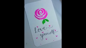 Handmade cards for your loved ones | easy gift card#shortsfeed #diy#handmade #giftideas#cardmaking