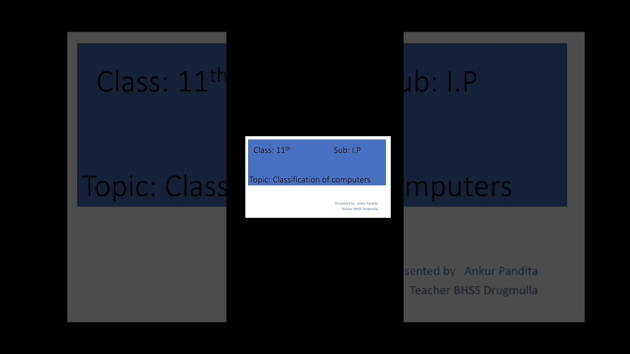 Mr. Ankur Pandita Teacher BHSS Drugmulla