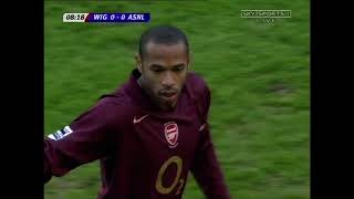 2005 November 19, Wigan Athletic 2 Arsenal 3 (Premier League) @JJB Stadium (1st Half)