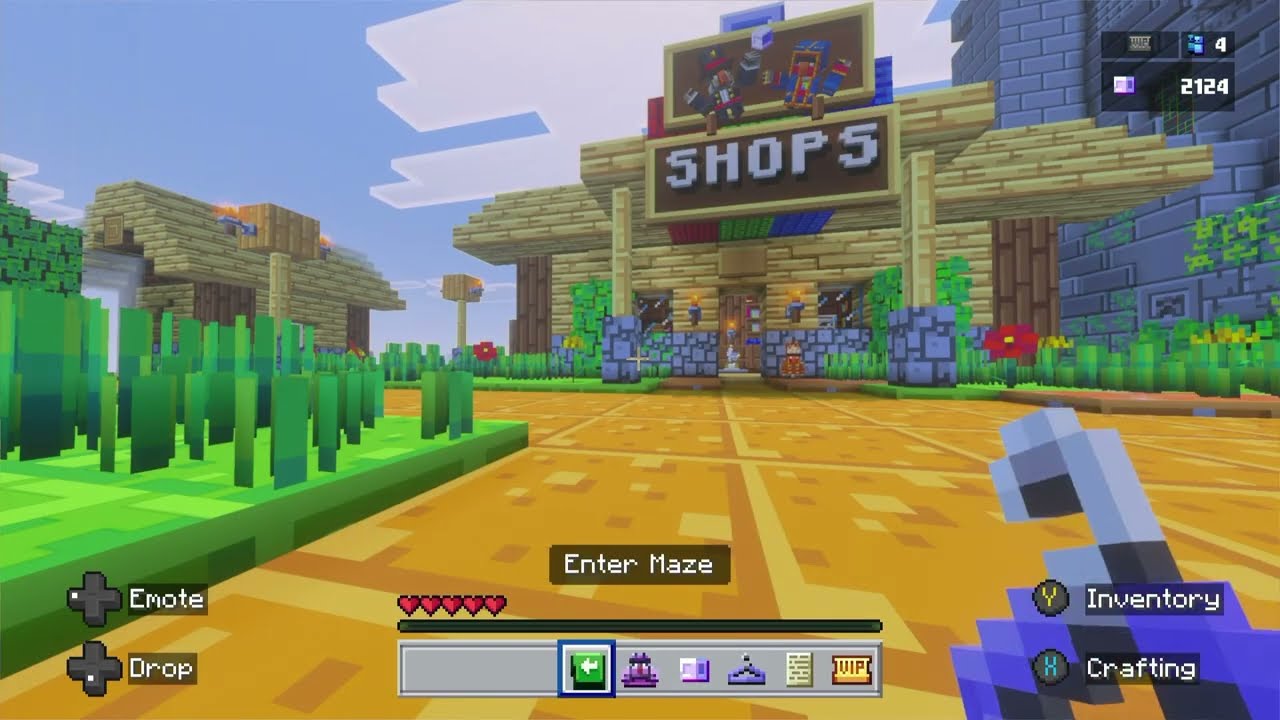 Minecraft: MINI GAME: MOB MAZE (PT.2)