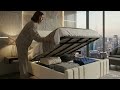 Aura Bouclé Ottoman Storage Bed | Made in Birmingham UK | 0121 448 6987