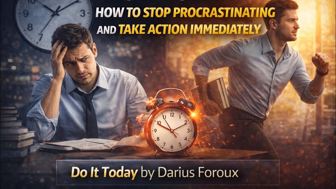 Do It Today book summary | How to Stop Procrastinating and Take Action Immediately
