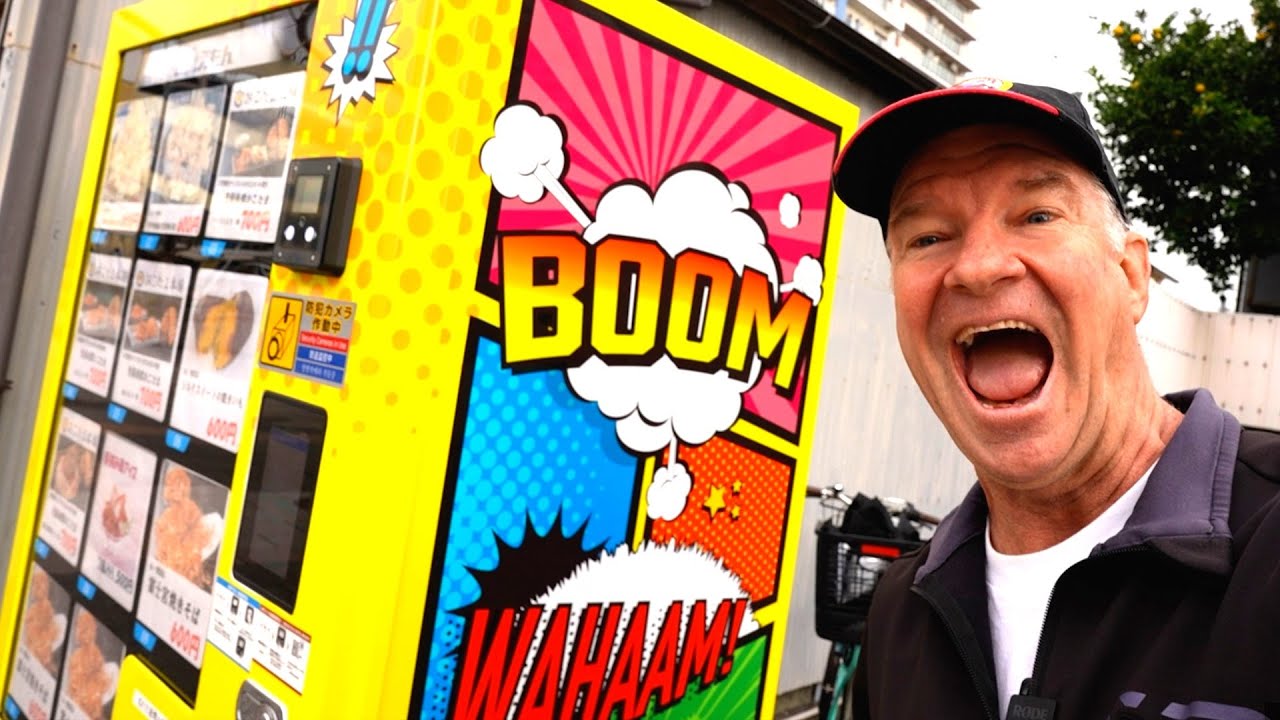 VENDING MACHINES Food Mania in Japan - Eric Meal Time #726