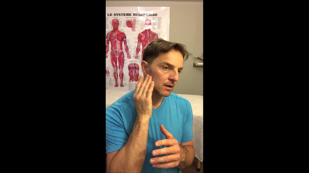 defensa y justicia Hygiène Bio-Mécanique: auto-massage de la mâchoire 2/3 anti-migraine et mal de tête