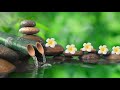 Healing music BGM- Quiet piano songs, Relaxing music with the sounds of nature Bamboo Water Fountain