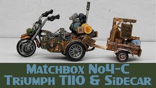 Information Matchbox Custom Post Apocalyptic Motorcycle Build Off 'Travelling Moonshiner's Triumph' Guide
